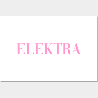 Elektra - Pose - Pink Posters and Art